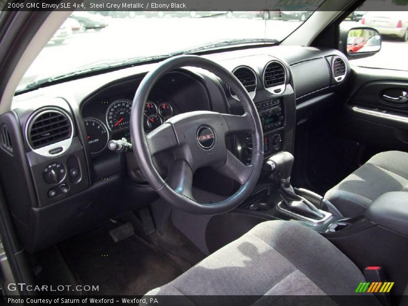 Steel Grey Metallic / Ebony Black 2006 GMC Envoy SLE 4x4