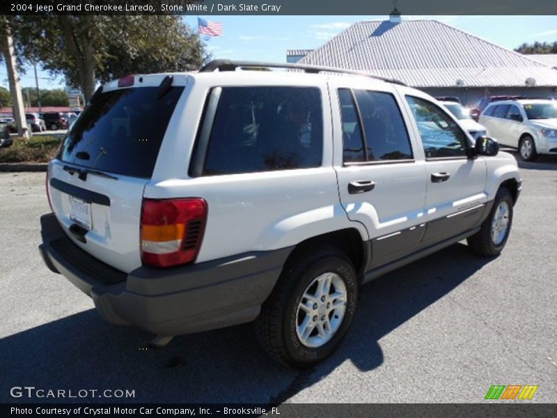 Stone White / Dark Slate Gray 2004 Jeep Grand Cherokee Laredo