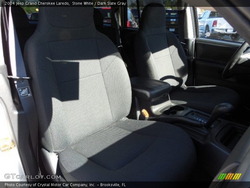 Stone White / Dark Slate Gray 2004 Jeep Grand Cherokee Laredo