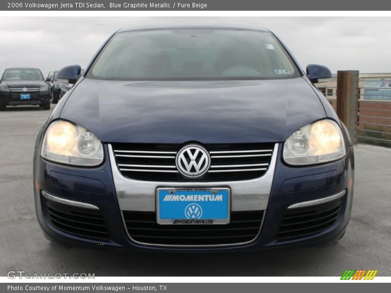 Blue Graphite Metallic / Pure Beige 2006 Volkswagen Jetta TDI Sedan