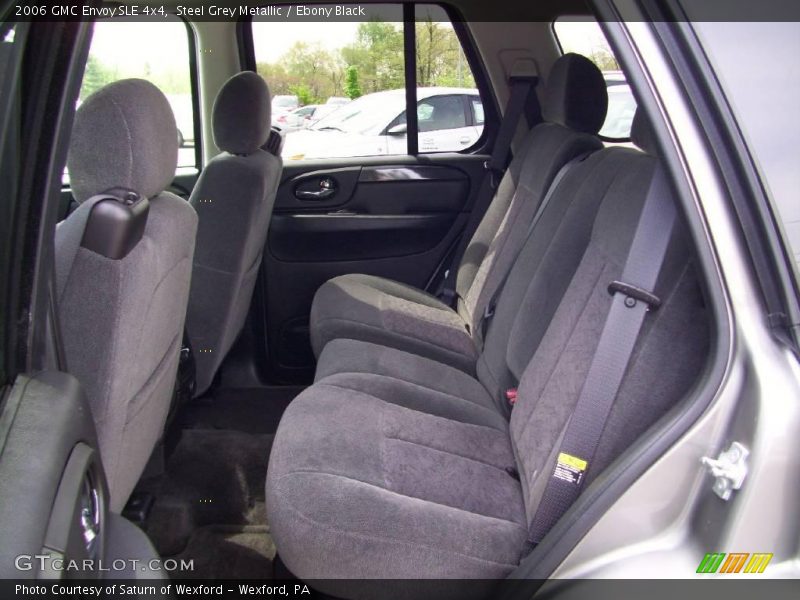 Steel Grey Metallic / Ebony Black 2006 GMC Envoy SLE 4x4