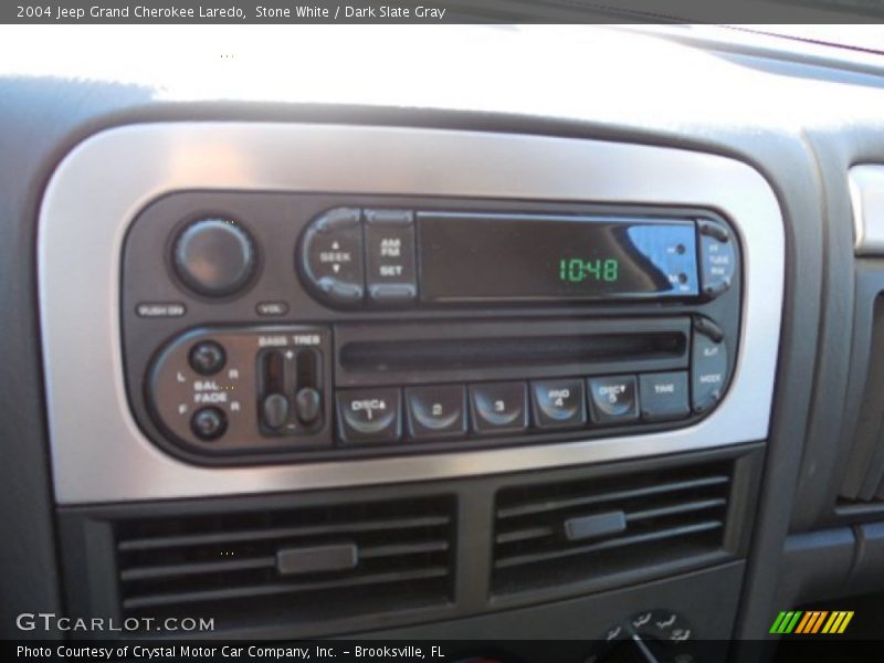 Stone White / Dark Slate Gray 2004 Jeep Grand Cherokee Laredo