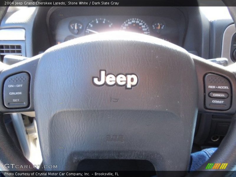 Stone White / Dark Slate Gray 2004 Jeep Grand Cherokee Laredo