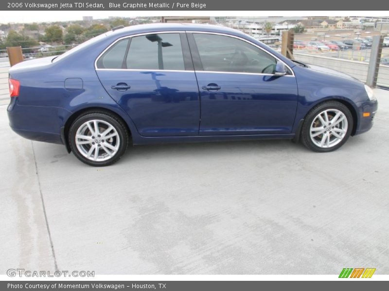 Blue Graphite Metallic / Pure Beige 2006 Volkswagen Jetta TDI Sedan