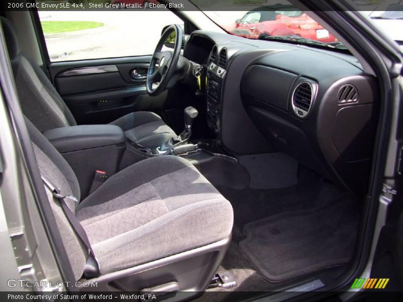 Steel Grey Metallic / Ebony Black 2006 GMC Envoy SLE 4x4