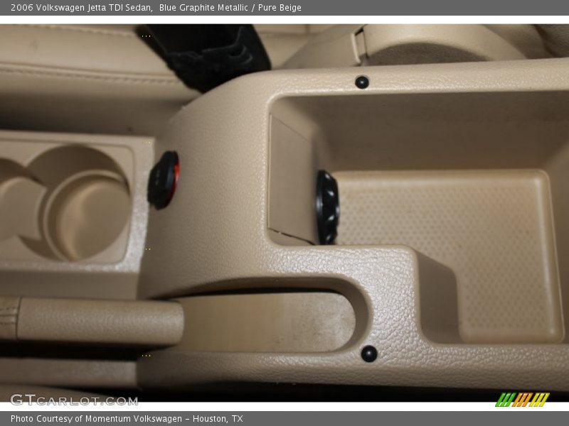 Blue Graphite Metallic / Pure Beige 2006 Volkswagen Jetta TDI Sedan
