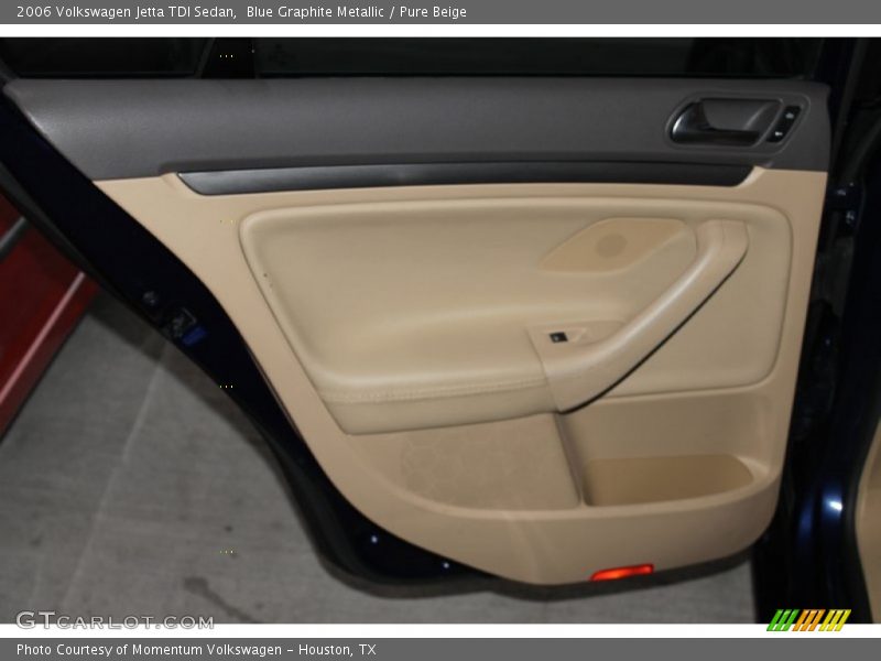 Blue Graphite Metallic / Pure Beige 2006 Volkswagen Jetta TDI Sedan