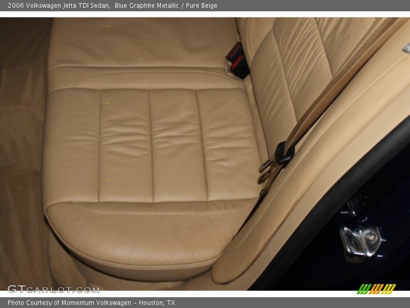 Blue Graphite Metallic / Pure Beige 2006 Volkswagen Jetta TDI Sedan