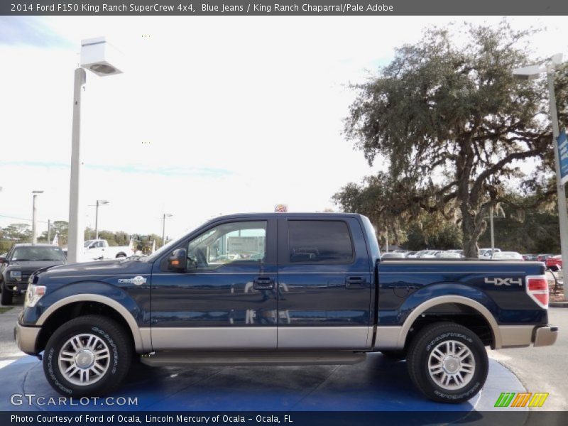  2014 F150 King Ranch SuperCrew 4x4 Blue Jeans