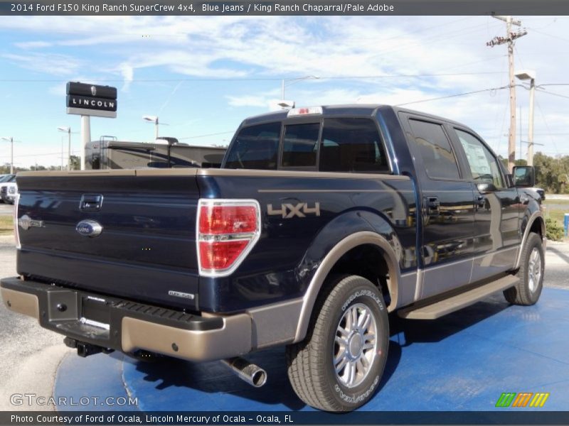 Blue Jeans / King Ranch Chaparral/Pale Adobe 2014 Ford F150 King Ranch SuperCrew 4x4