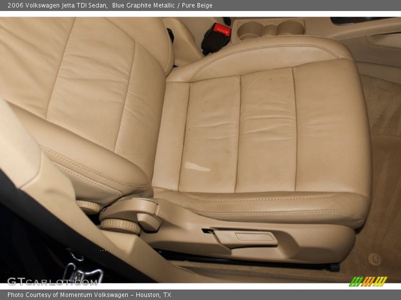 Blue Graphite Metallic / Pure Beige 2006 Volkswagen Jetta TDI Sedan
