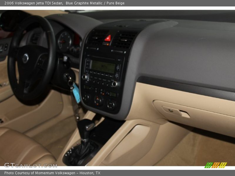 Blue Graphite Metallic / Pure Beige 2006 Volkswagen Jetta TDI Sedan