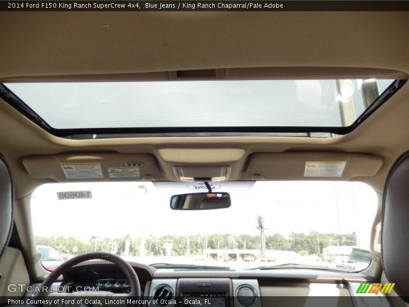 Sunroof of 2014 F150 King Ranch SuperCrew 4x4