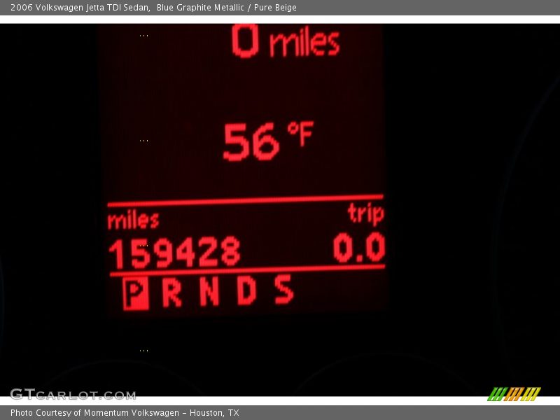 Blue Graphite Metallic / Pure Beige 2006 Volkswagen Jetta TDI Sedan