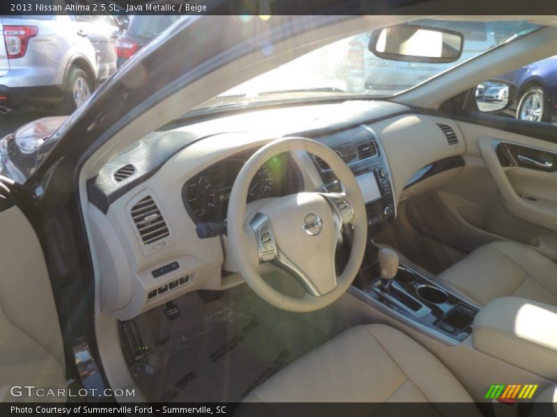 Java Metallic / Beige 2013 Nissan Altima 2.5 SL