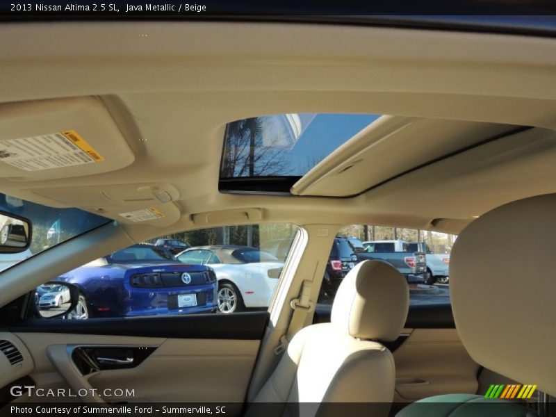 Java Metallic / Beige 2013 Nissan Altima 2.5 SL