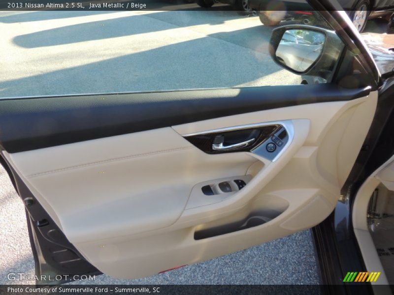 Java Metallic / Beige 2013 Nissan Altima 2.5 SL