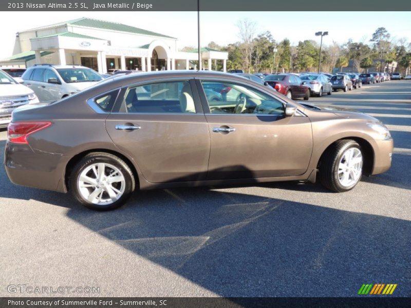 Java Metallic / Beige 2013 Nissan Altima 2.5 SL