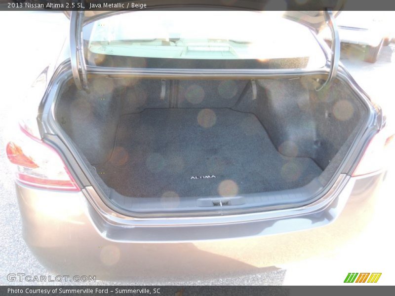 Java Metallic / Beige 2013 Nissan Altima 2.5 SL