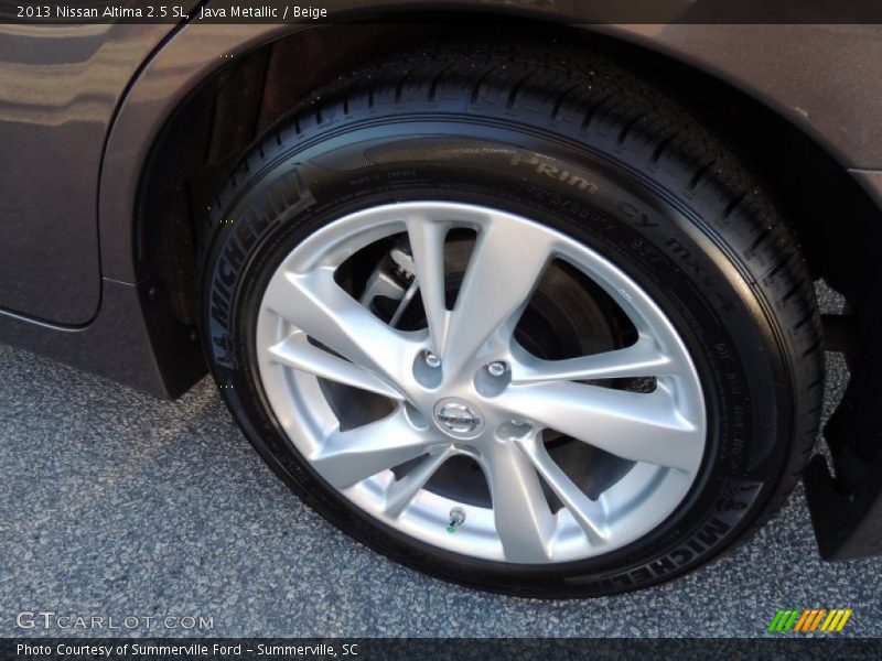 Java Metallic / Beige 2013 Nissan Altima 2.5 SL