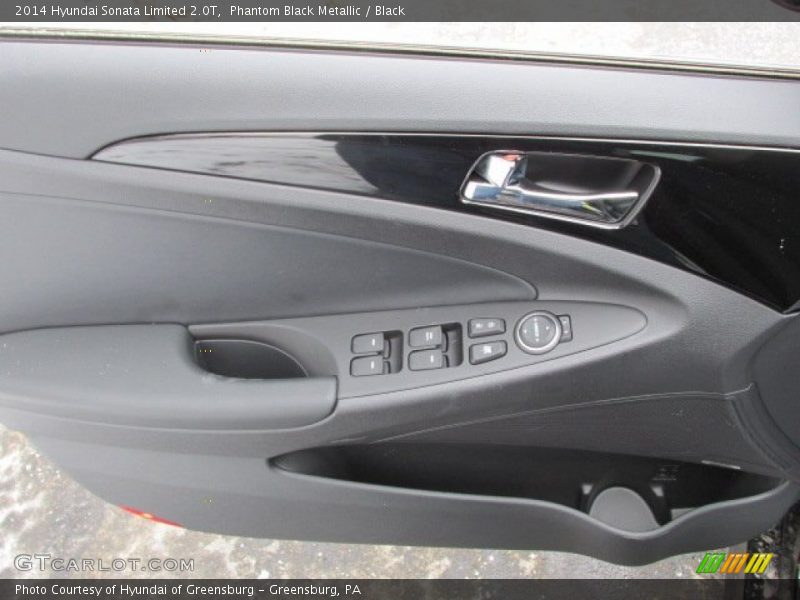Phantom Black Metallic / Black 2014 Hyundai Sonata Limited 2.0T