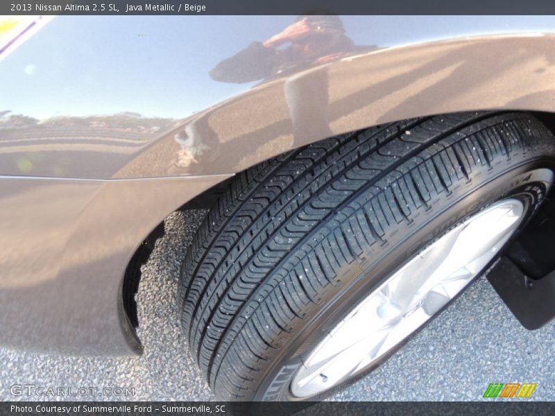 Java Metallic / Beige 2013 Nissan Altima 2.5 SL