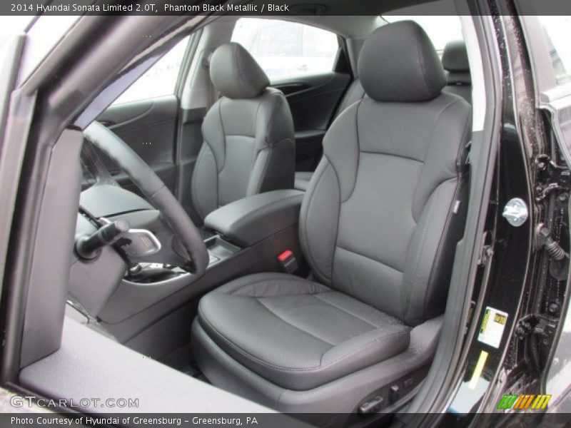 Phantom Black Metallic / Black 2014 Hyundai Sonata Limited 2.0T