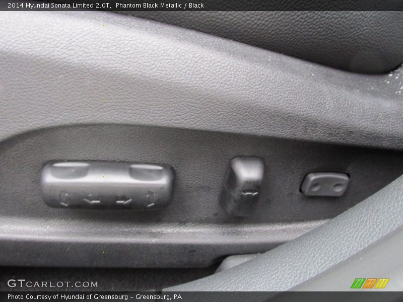 Phantom Black Metallic / Black 2014 Hyundai Sonata Limited 2.0T