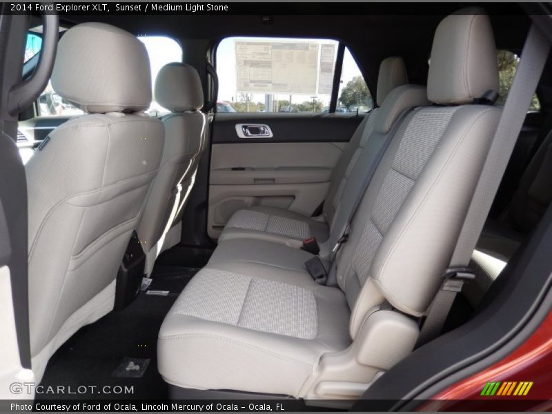 Sunset / Medium Light Stone 2014 Ford Explorer XLT