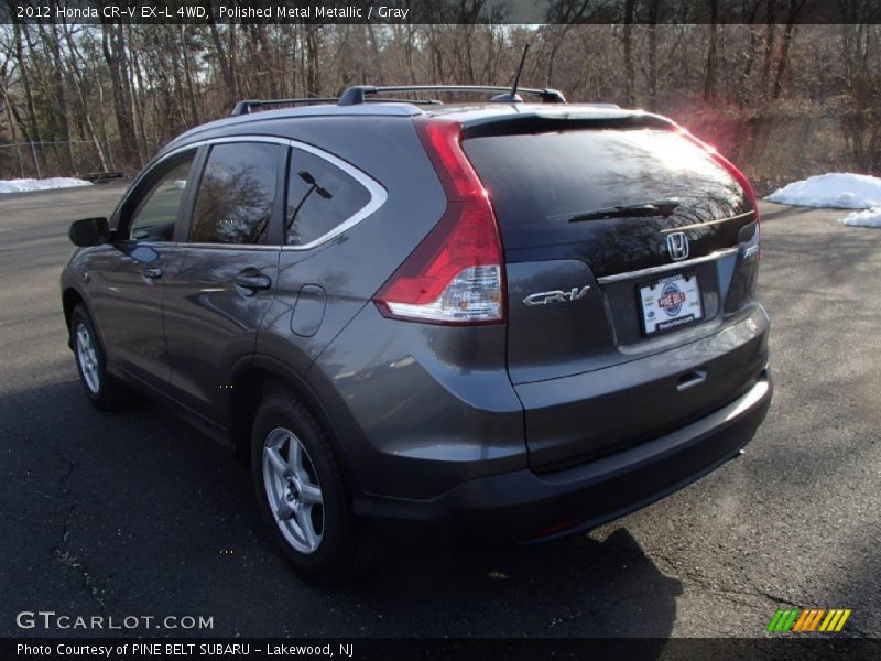 Polished Metal Metallic / Gray 2012 Honda CR-V EX-L 4WD