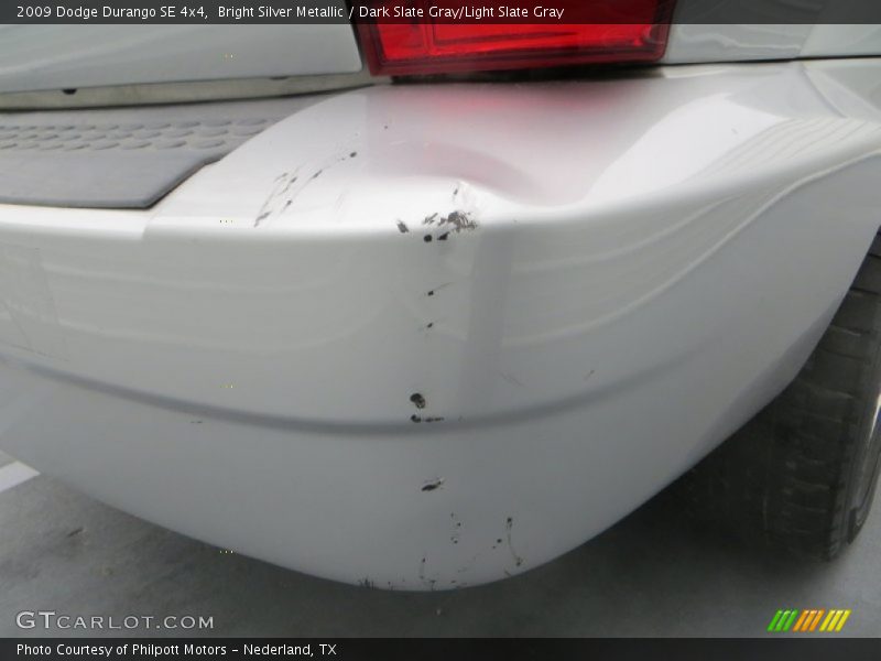 Bright Silver Metallic / Dark Slate Gray/Light Slate Gray 2009 Dodge Durango SE 4x4