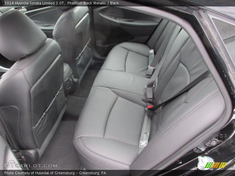 Phantom Black Metallic / Black 2014 Hyundai Sonata Limited 2.0T