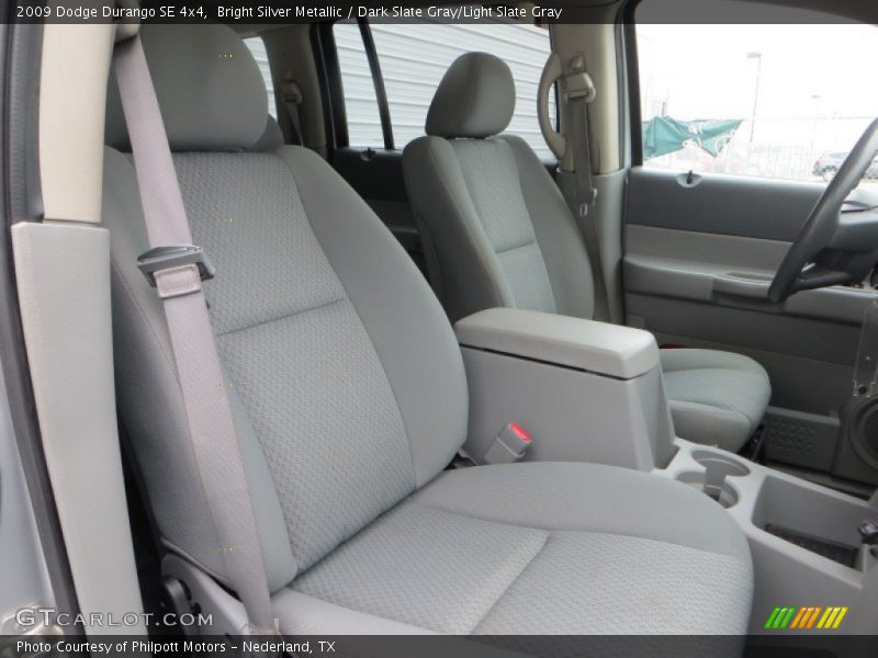 Front Seat of 2009 Durango SE 4x4