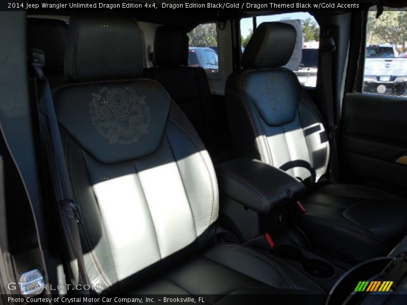 Dragon Edition Black/Gold / Dragon Themed Black w/Gold Accents 2014 Jeep Wrangler Unlimited Dragon Edition 4x4