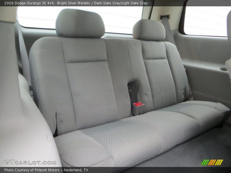 Rear Seat of 2009 Durango SE 4x4
