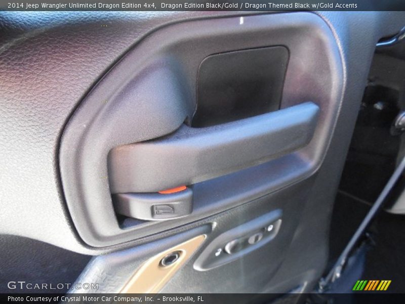 Dragon Edition Black/Gold / Dragon Themed Black w/Gold Accents 2014 Jeep Wrangler Unlimited Dragon Edition 4x4
