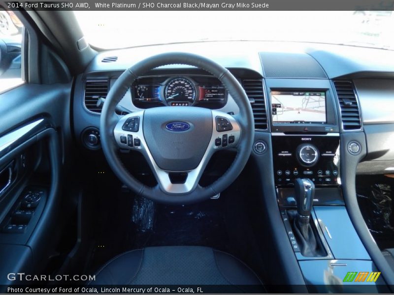 Dashboard of 2014 Taurus SHO AWD