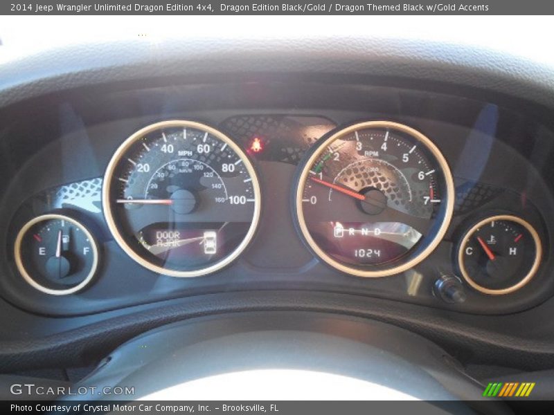 Dragon Edition Black/Gold / Dragon Themed Black w/Gold Accents 2014 Jeep Wrangler Unlimited Dragon Edition 4x4