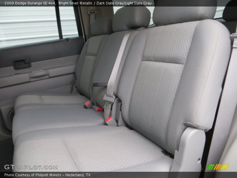 Bright Silver Metallic / Dark Slate Gray/Light Slate Gray 2009 Dodge Durango SE 4x4