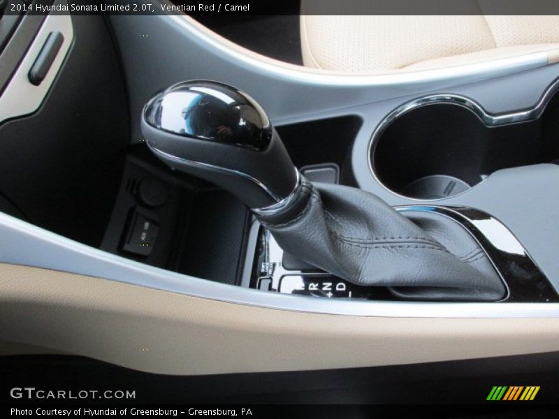 Venetian Red / Camel 2014 Hyundai Sonata Limited 2.0T