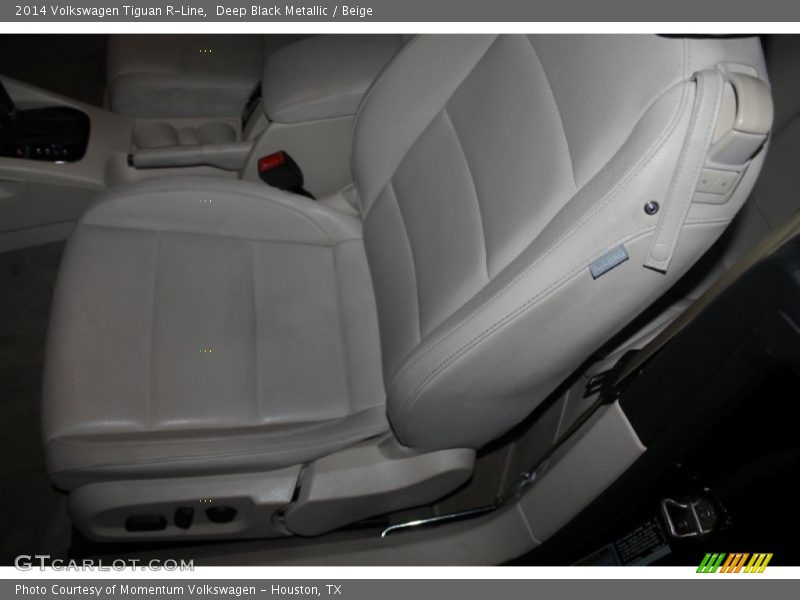 Deep Black Metallic / Beige 2014 Volkswagen Tiguan R-Line