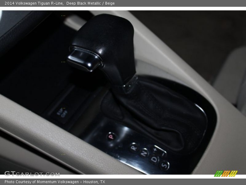 Deep Black Metallic / Beige 2014 Volkswagen Tiguan R-Line