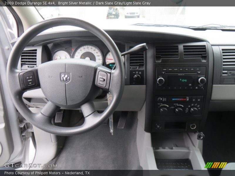 Dashboard of 2009 Durango SE 4x4