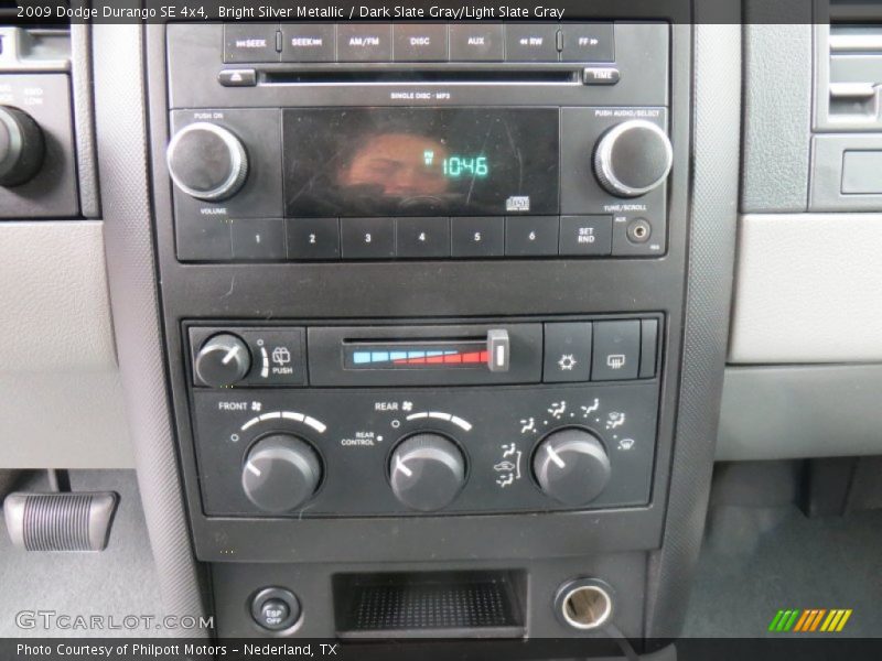 Controls of 2009 Durango SE 4x4