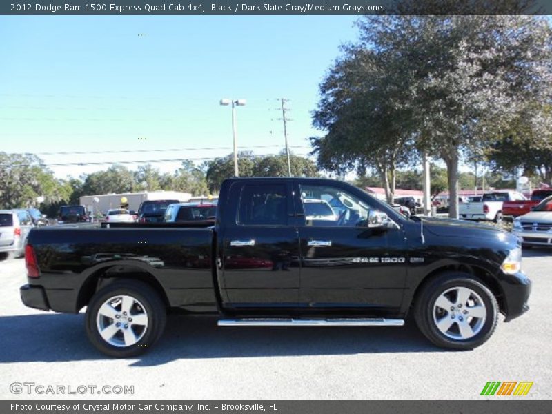 Black / Dark Slate Gray/Medium Graystone 2012 Dodge Ram 1500 Express Quad Cab 4x4