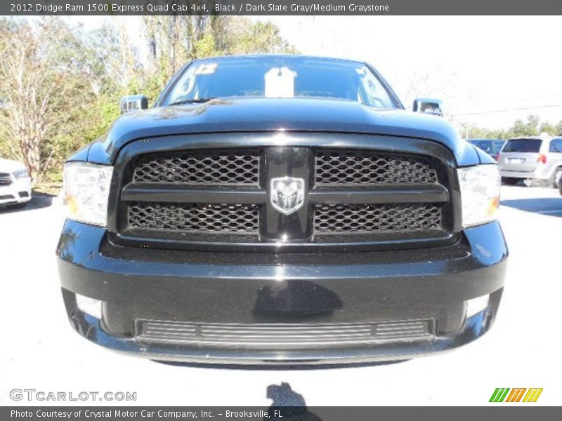 Black / Dark Slate Gray/Medium Graystone 2012 Dodge Ram 1500 Express Quad Cab 4x4