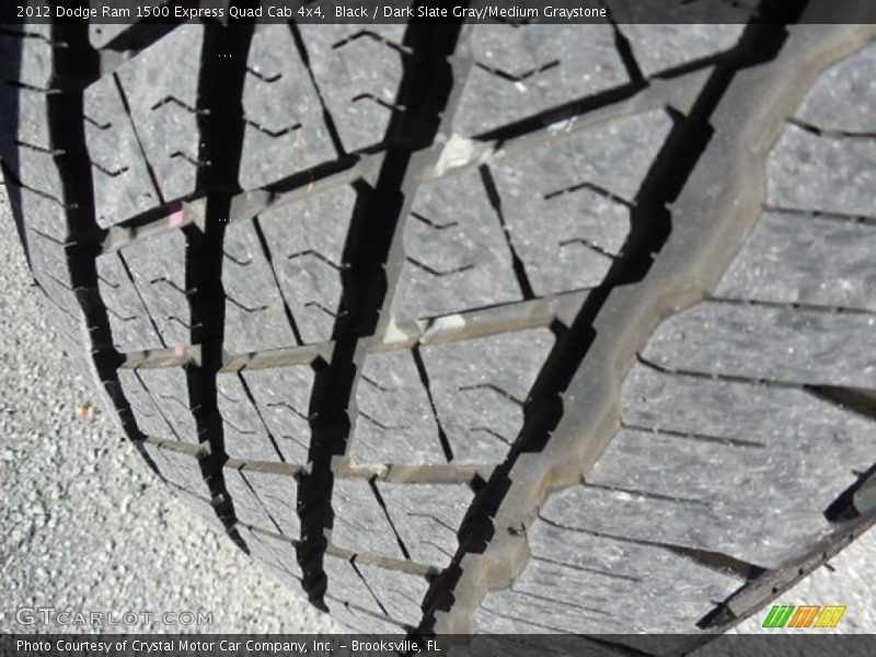Black / Dark Slate Gray/Medium Graystone 2012 Dodge Ram 1500 Express Quad Cab 4x4