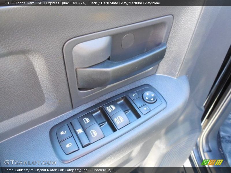 Black / Dark Slate Gray/Medium Graystone 2012 Dodge Ram 1500 Express Quad Cab 4x4