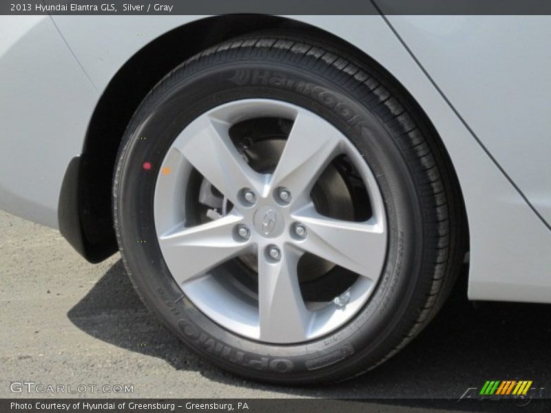 Silver / Gray 2013 Hyundai Elantra GLS