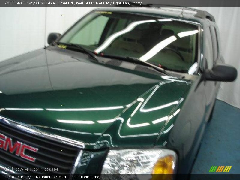 Emerald Jewel Green Metallic / Light Tan/Ebony 2005 GMC Envoy XL SLE 4x4